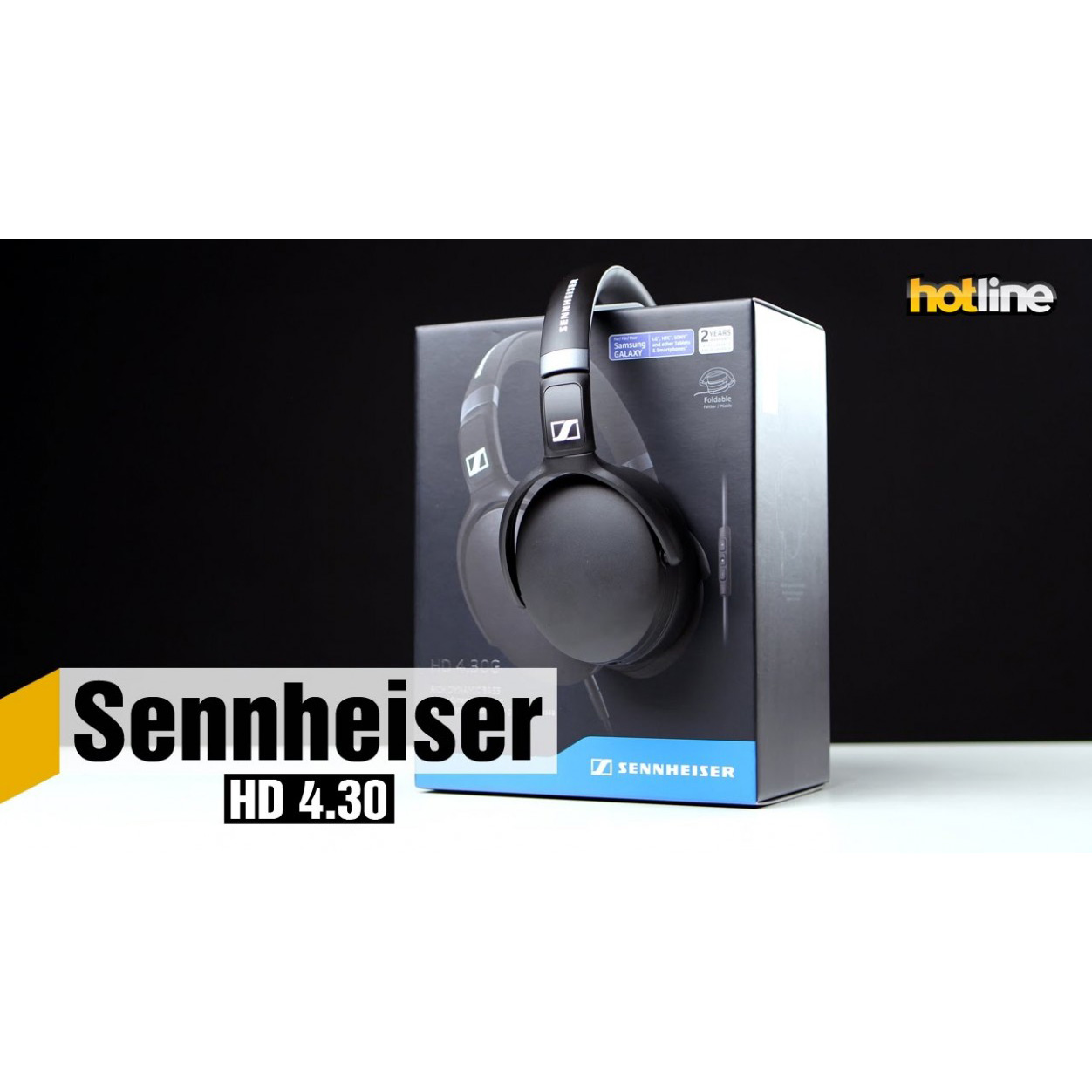 Sennheiser HD 4.30G Black Закрытые наушники